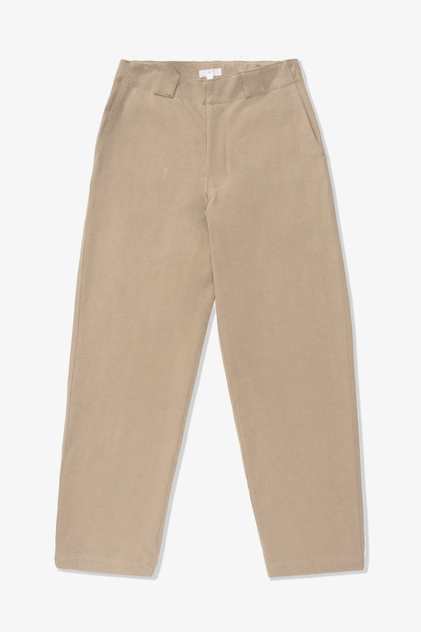 lady white co. JERSEY TROUSER - SAND