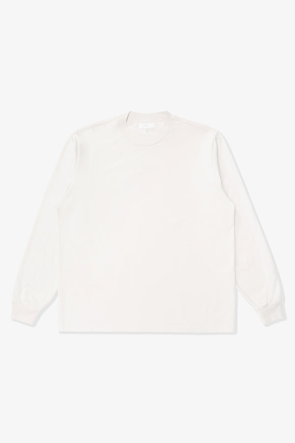 lady white co. L/S MUNICIPAL T-SHIRT - OFF WHITE