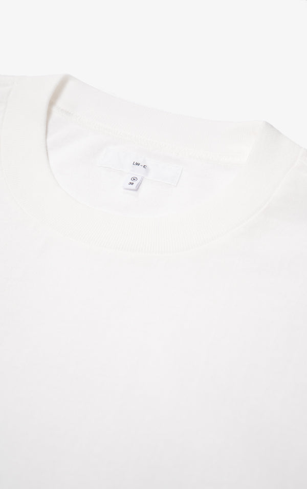 Lady White Co. L/S MUNICIPAL T-SHIRT - WHITE