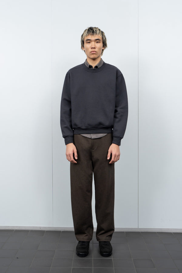 Lady White Co. MINI CREWNECK - ANTHRACITE