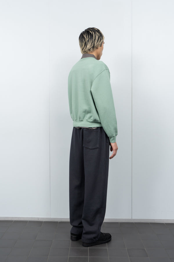 Lady White Co. MINI CREWNECK - INVERNESS GREEN