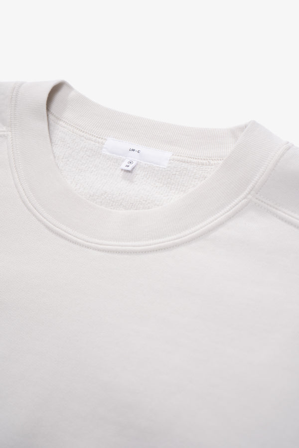 Lady White Co. MINI CREWNECK - OFF WHITE
