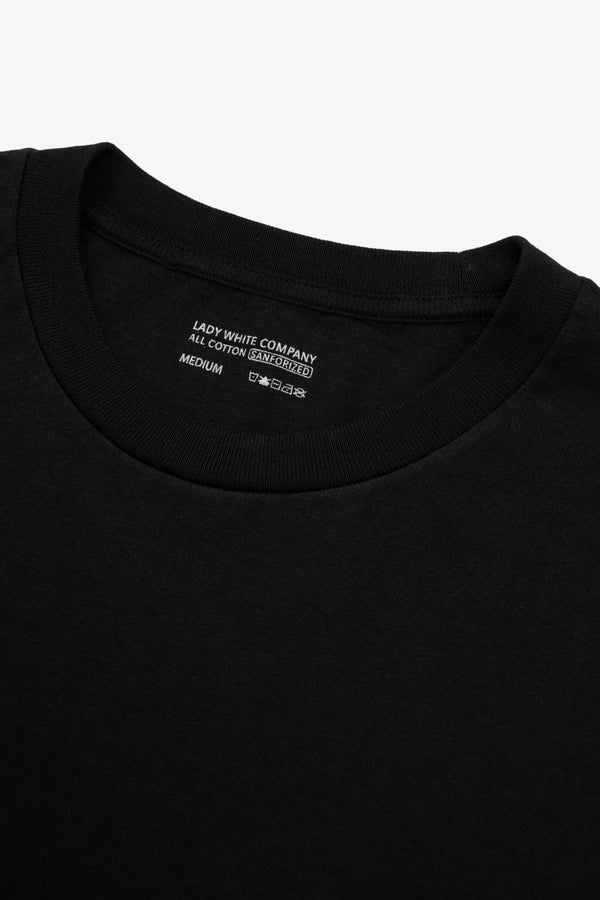 Lady White Co. MUNICIPAL T-SHIRT - BLACK