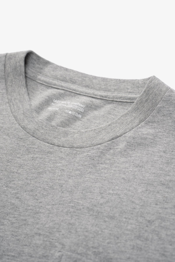Lady White Co. MUNICIPAL T-SHIRT - HEATHER GREY