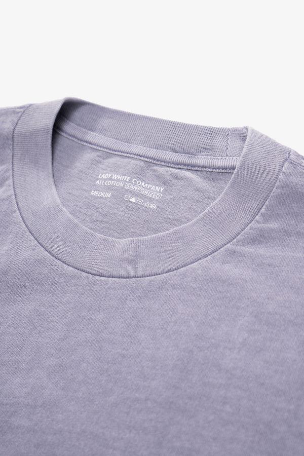 Lady White Co. MUNICIPAL T-SHIRT - LILAC GREY