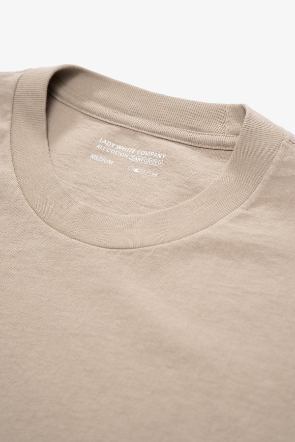 Lady White Co. MUNICIPAL T-SHIRT - SAND