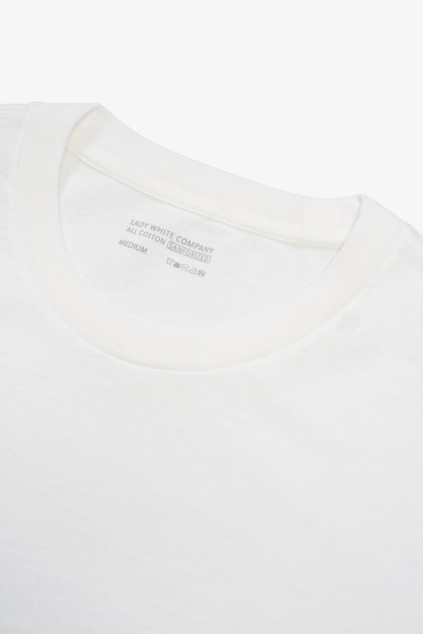 Lady White Co. MUNICIPAL T-SHIRT - WHITE