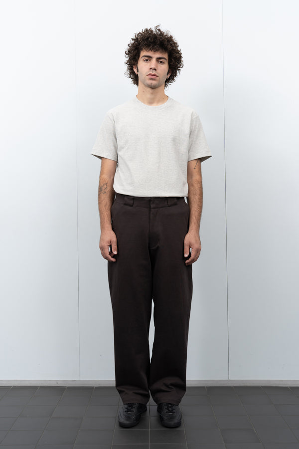 Lady White Co. NEP T-SHIRT - GREY MELANGE