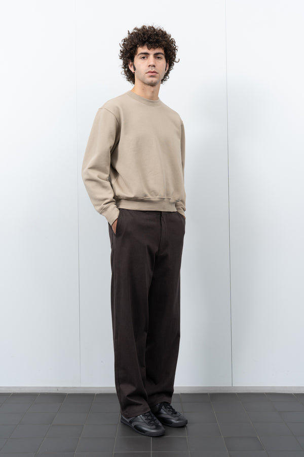 Lady White Co. RELAXED SWEATSHIRT - SAND