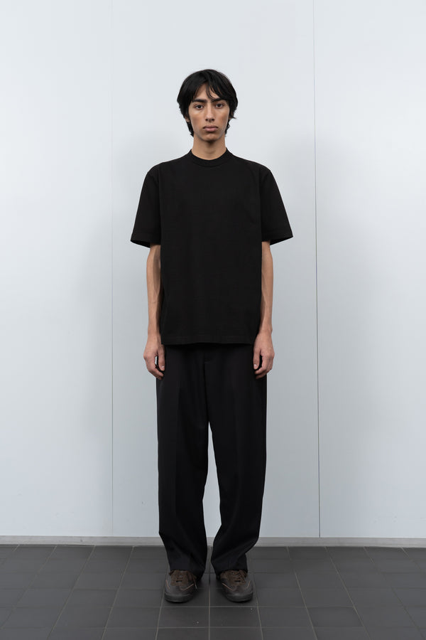 Lady White Co. RUGBY T-SHIRT - BLACK