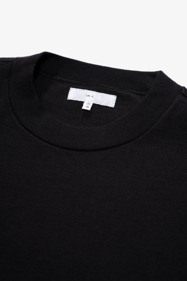 Lady White Co. RUGBY T-SHIRT - BLACK