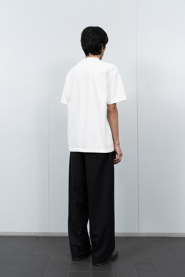 Lady White Co. RUGBY T-SHIRT - WHITE