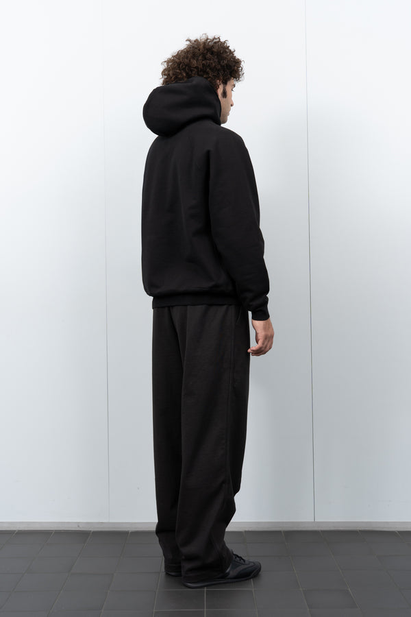 Lady White Co. SUPER WEIGHTED HOODIE - BLACK