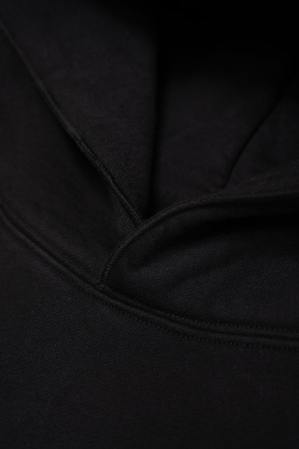 Lady White Co. SUPER WEIGHTED HOODIE - BLACK
