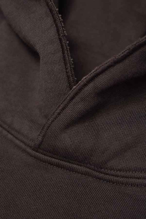 Lady White Co. SUPER WEIGHTED HOODIE - BLACK MUSHROOM