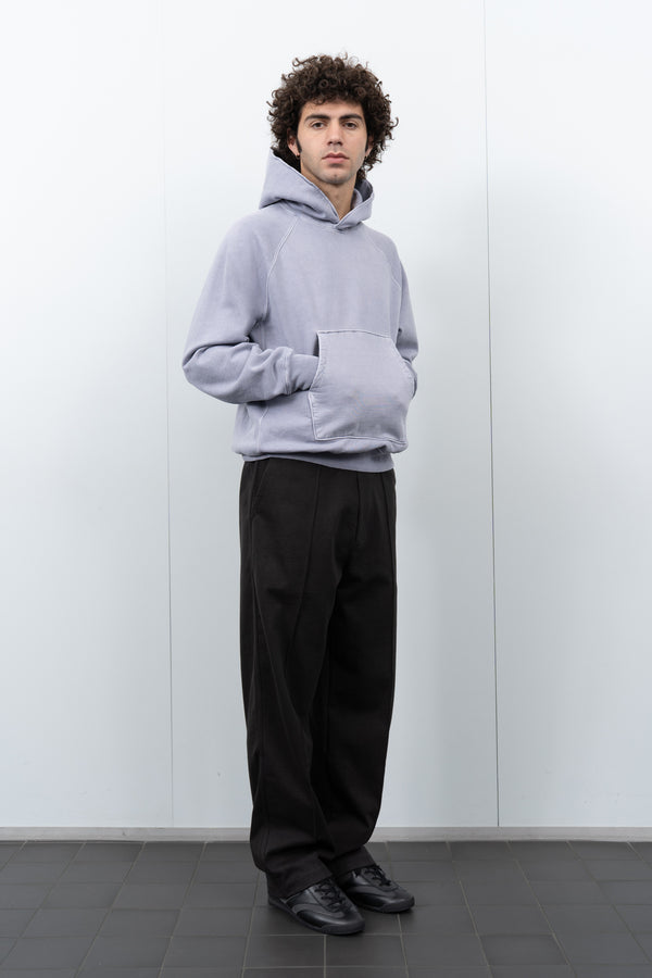 Lady White Co. SUPER WEIGHTED HOODIE - LILAC GREY