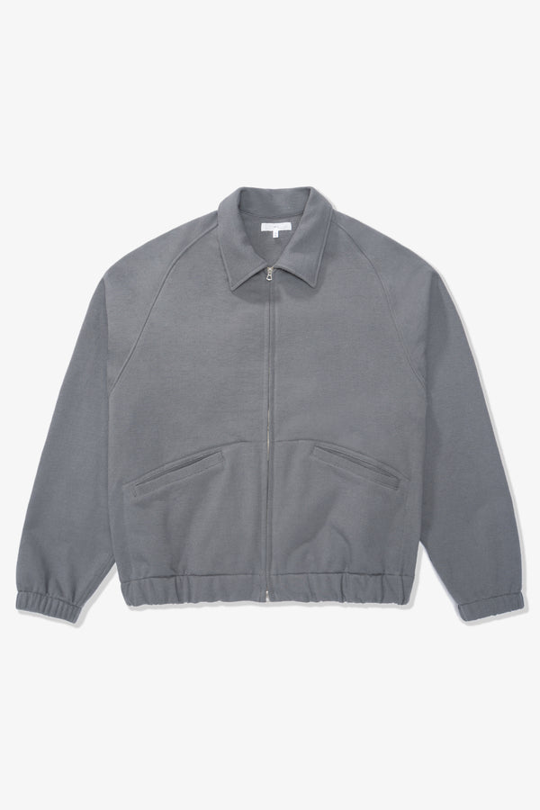 lady white co. TEXTURED COACH JACKET - KELP