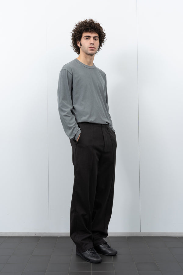 Lady White Co. TWO TONE L/S - PIGMENT KELP