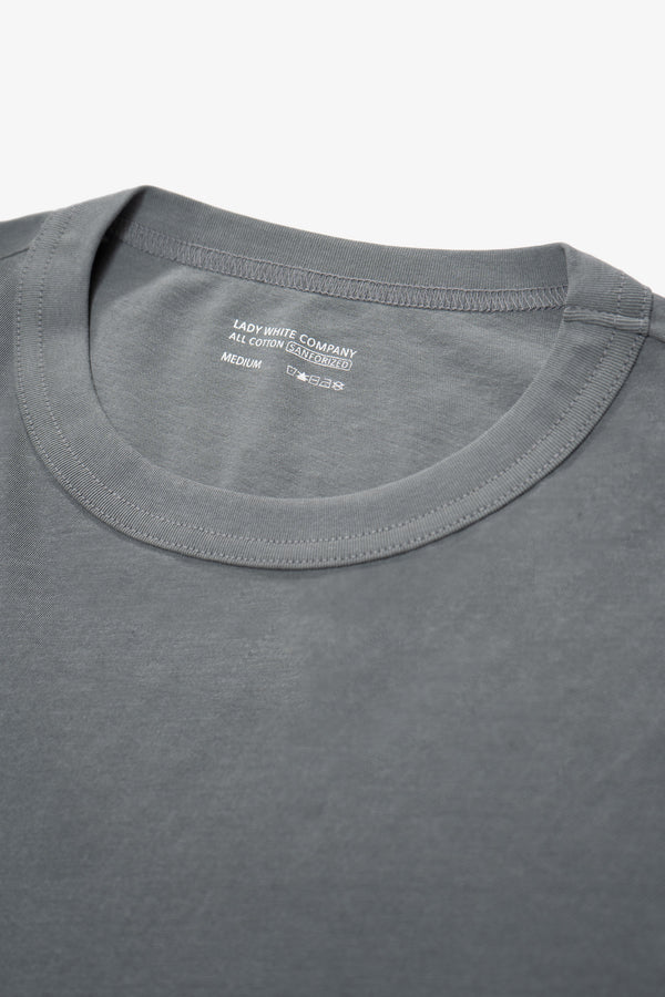 Lady White Co. TWO TONE L/S - PIGMENT KELP