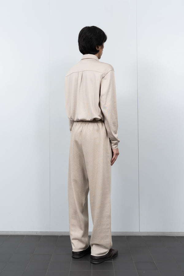 Lady White Co. WOVEN WB SWEATPANT - SILK LINEN