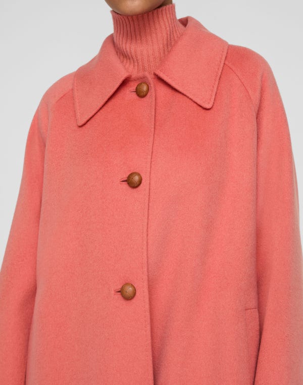 Lafayette148 Cashmere Double Face Oversized Car Coat