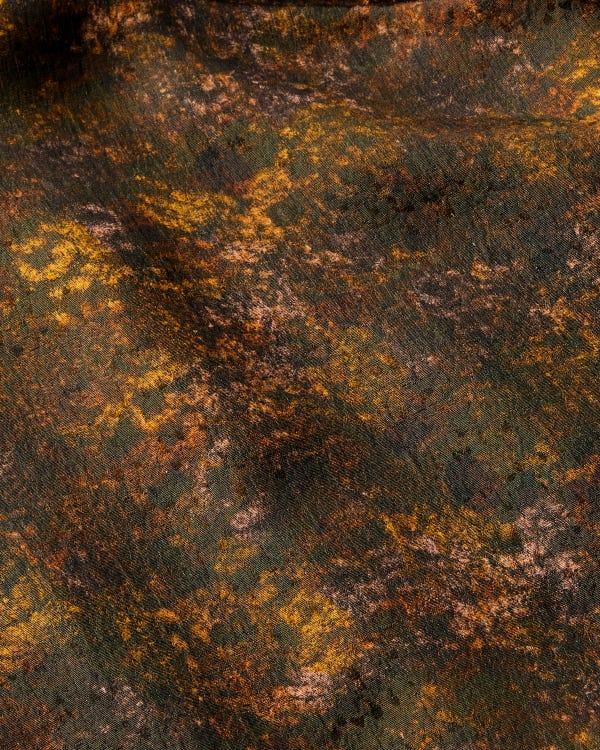 Lafayette148 Impression Print Silk-Wool Bomber Jacket