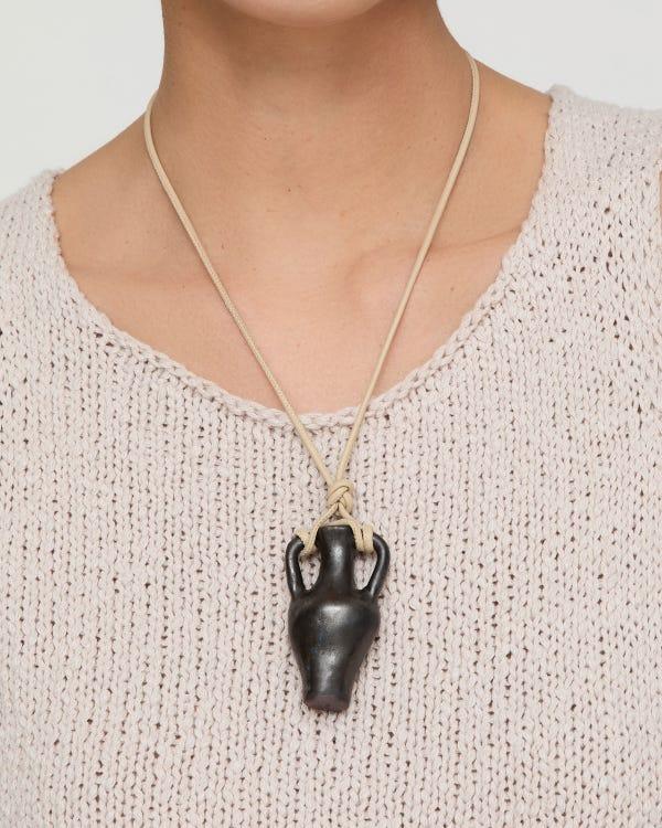 Lafayette148 Lafayette 148 X Yoona Hur Amphora Ceramic Pendant Necklace