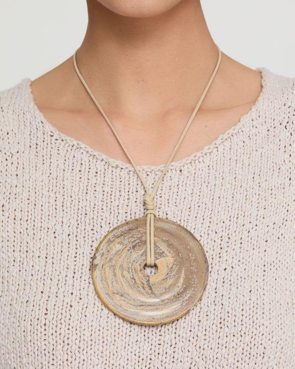 Lafayette148 Lafayette 148 X Yoona Hur Portal Ceramic Pendant Necklace