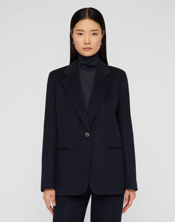 Lafayette148 Camel Hair Blazer