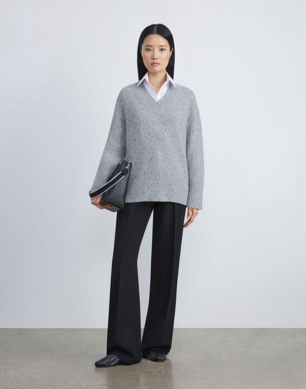 Lafayette148 Camel Hair Sullivan Pant