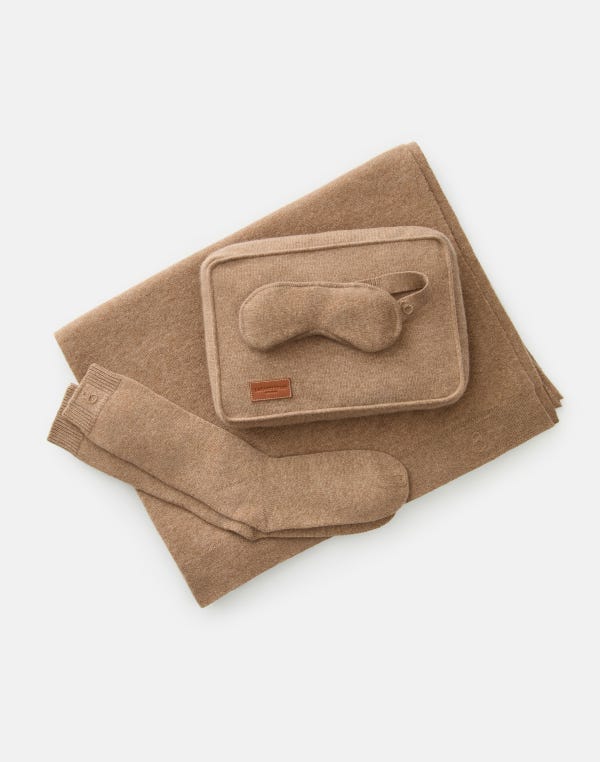 lafayette148 Cashmere 4-Piece Travel Set