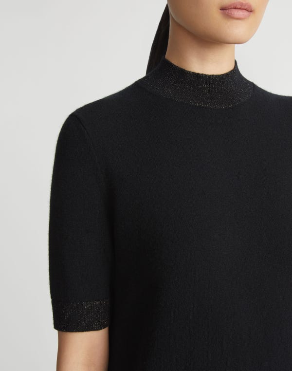 Lafayette148 Cashmere Mockneck Sweater