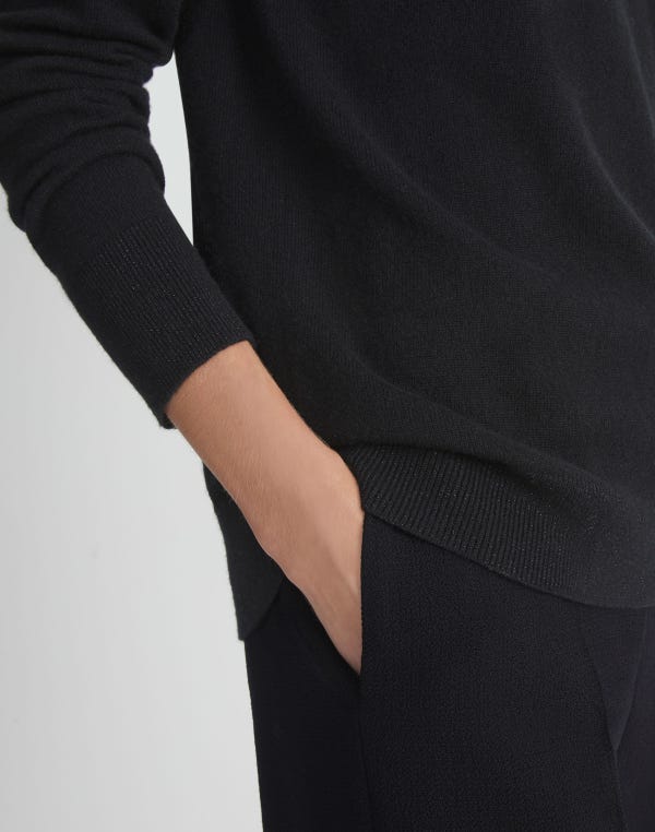 Lafayette148 Cashmere Turtleneck Sweater