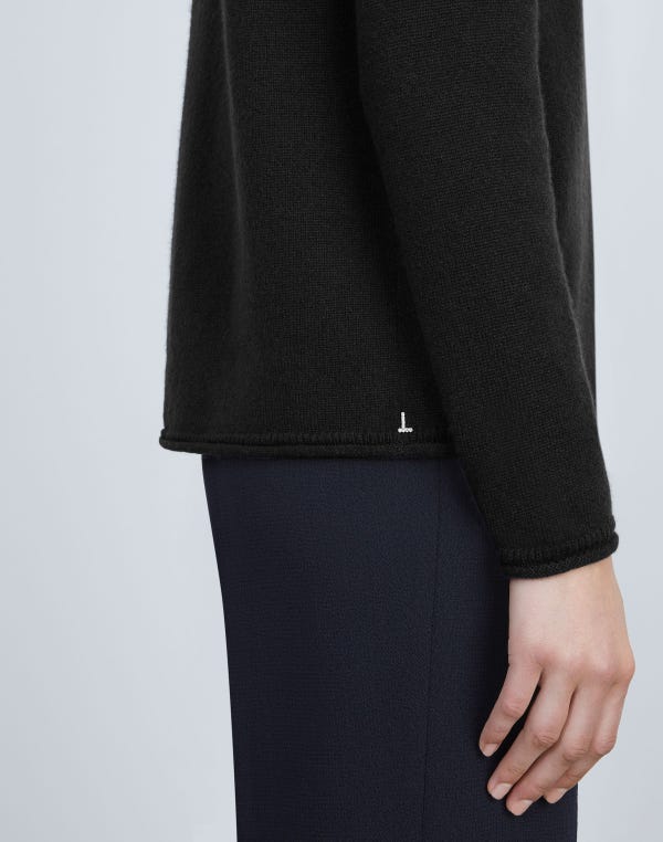 Lafayette148 Cashmere Zip Front Cardigan
