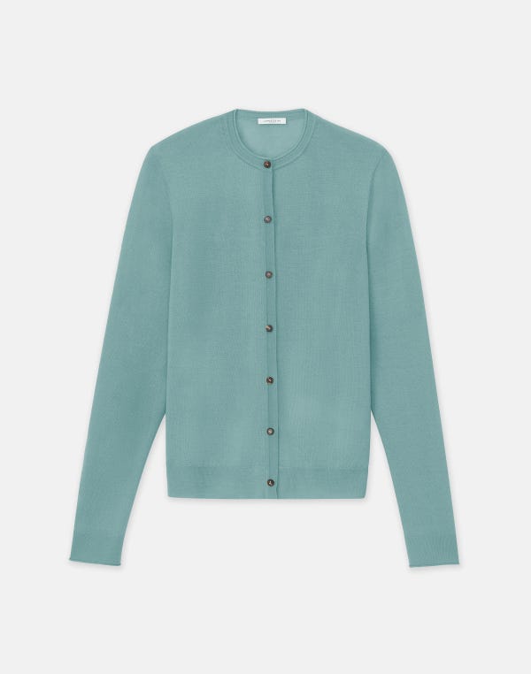 lafayette148 Fine Gauge Cashmere Cardigan