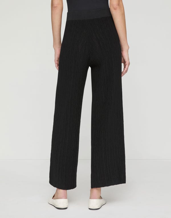 Lafayette148 Finespun Voile Ottoman Rib Ankle Pant