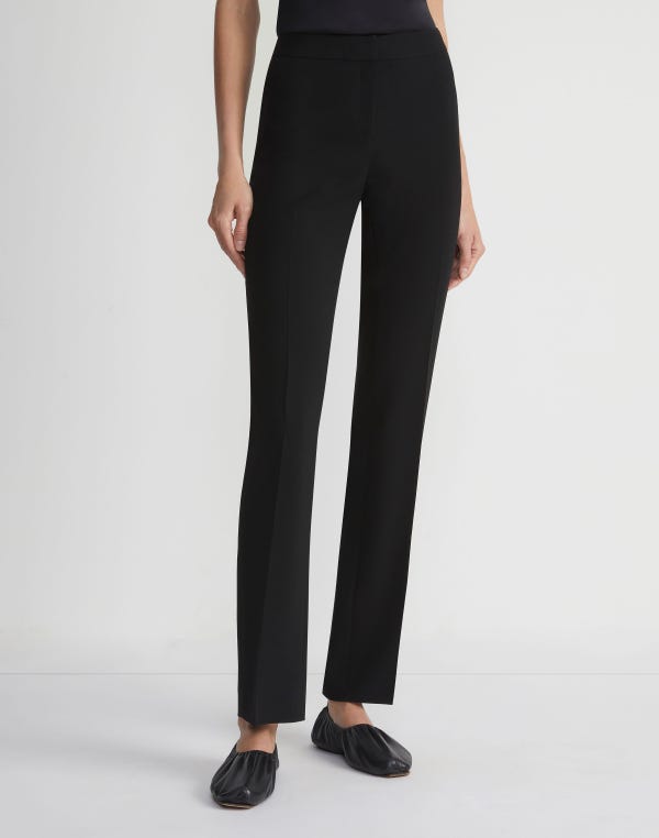 Lafayette148 Finesse Crepe Barrow Pant