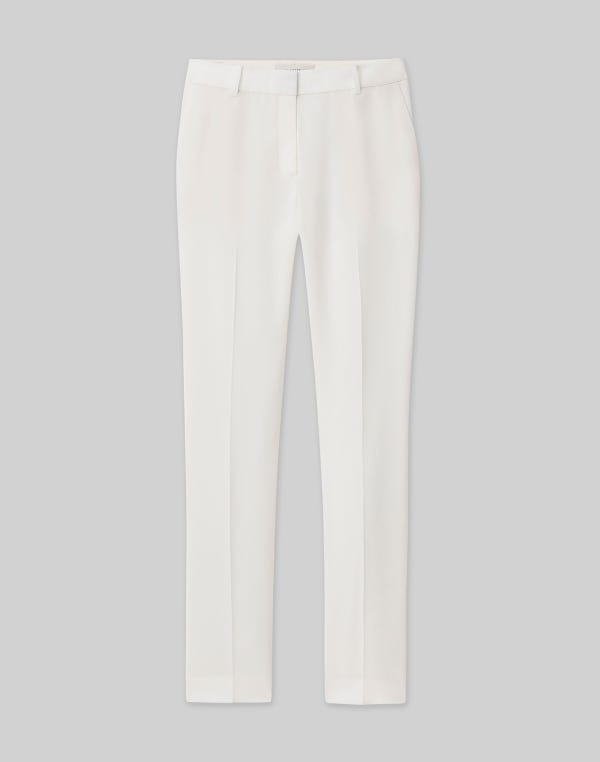 lafayette148 Finesse Crepe Clinton Ankle Pant