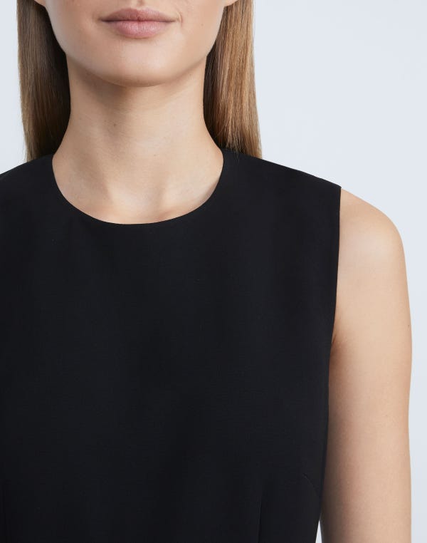 Lafayette148 Finesse Crepe Sheath Dress