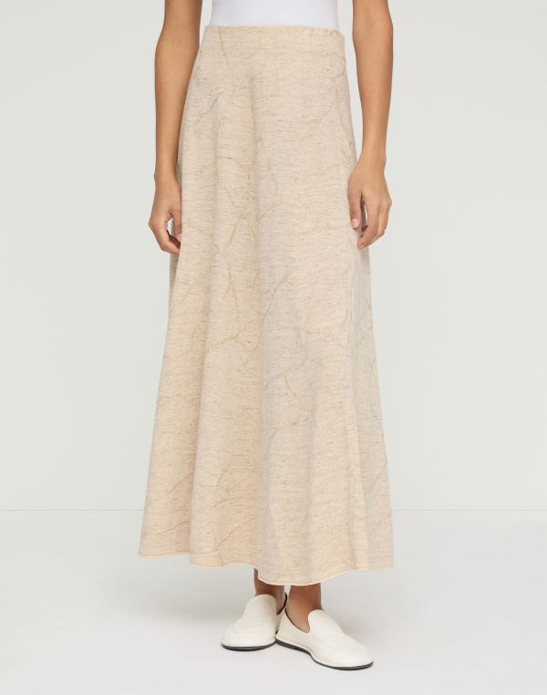 Lafayette148 Jacquard Knit Midi Skirt