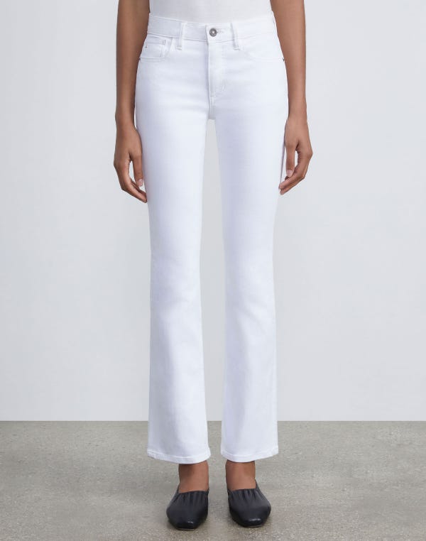 Lafayette148 L148 Denim Mercer Kick-Flare Jean