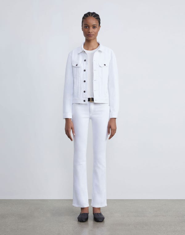 Lafayette148 L148 Denim Mercer Kick-Flare Jean