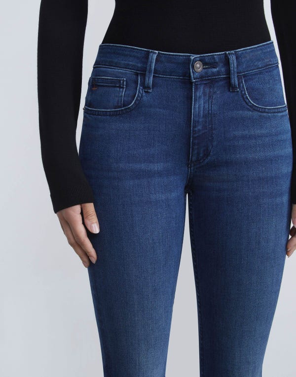 Lafayette148 L148 Denim Mercer Kick-Flare Jean