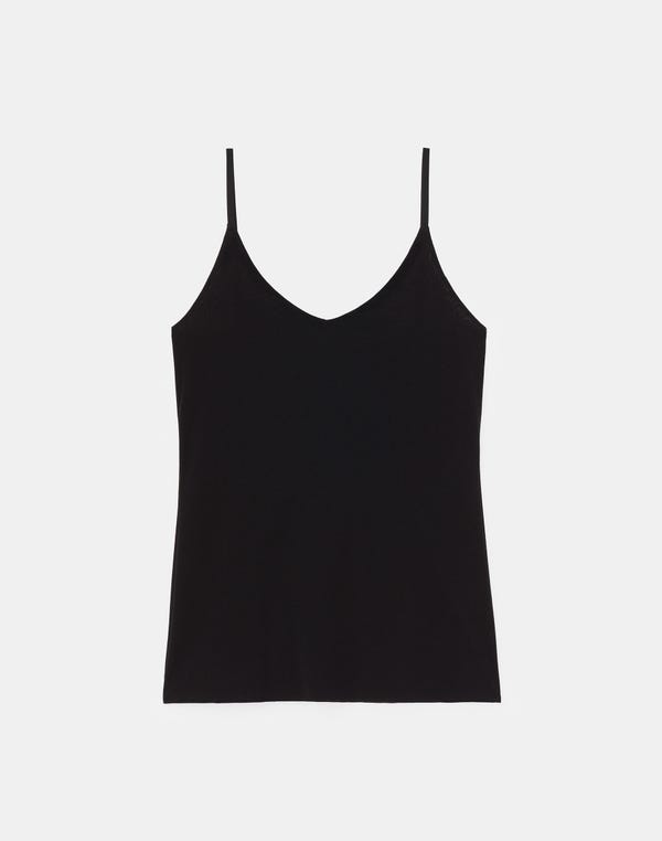 lafayette148 Mesh Jersey Camisole