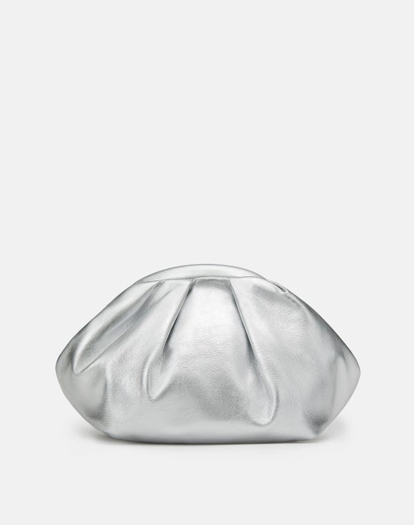 lafayette148 Metallic Nappa Leather Pochette