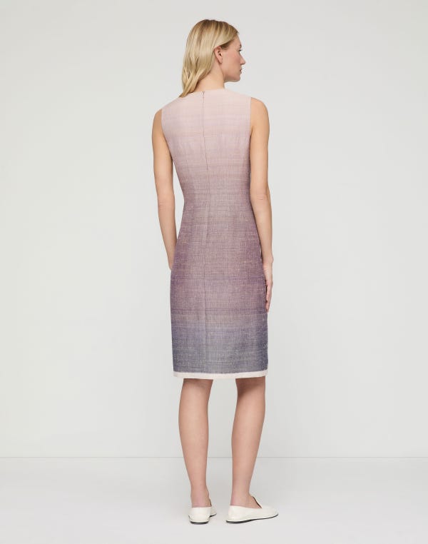 Lafayette148 Ombré Midi Sheath Dress