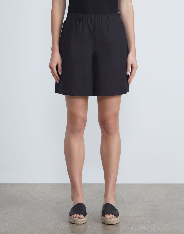 Lafayette148 Organic Cotton Poplin Riverside Short