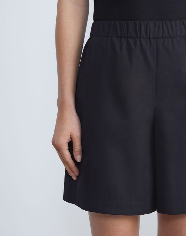Lafayette148 Organic Cotton Poplin Riverside Short