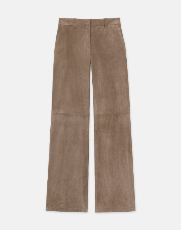 lafayette148 Paperfine Suede Sullivan Pant