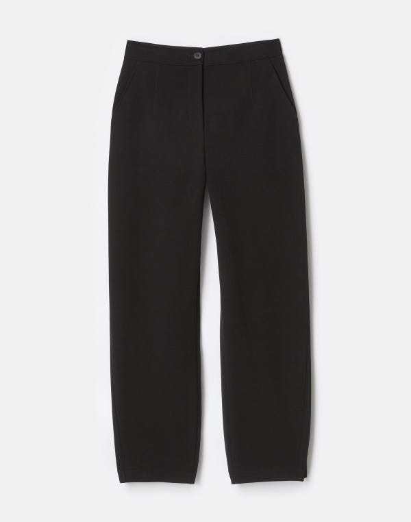 lafayette148 Punto Milano Downing Barrel Leg Pant